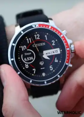 Citizen CZ touchscreen smartwatch