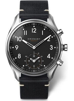 Kronaby Smartwatch With Clock Hands