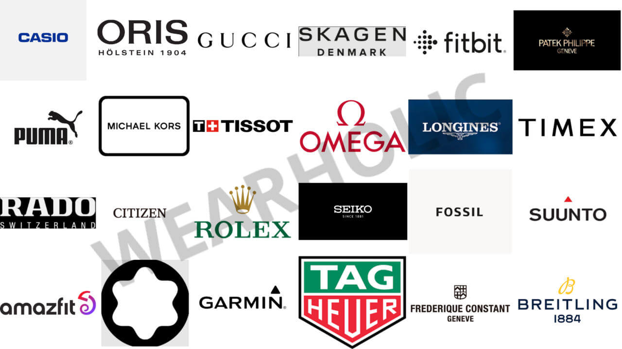 All Watch Brands Logos
