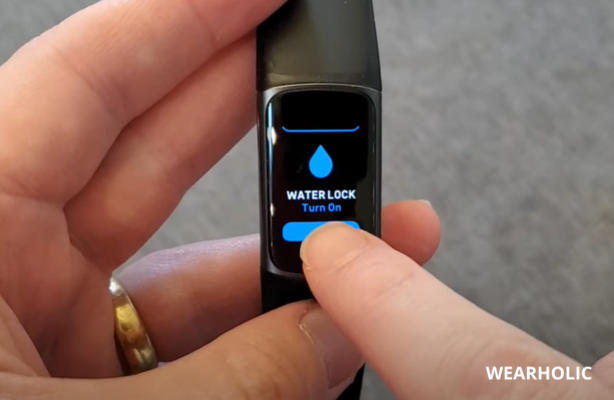 How To Turn On Or Off Water Lock On Fitbit