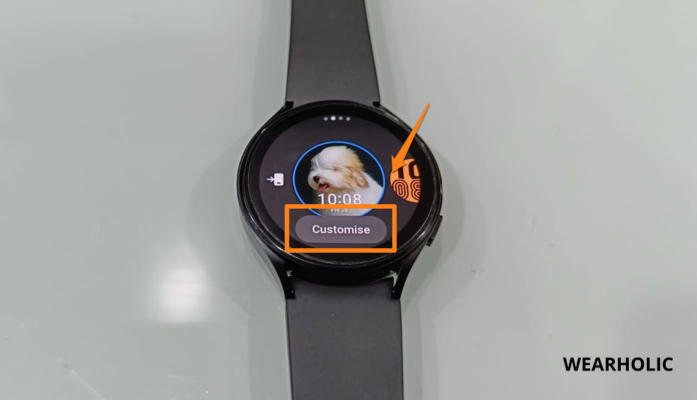 Change Background From Galaxy Watch Step 9