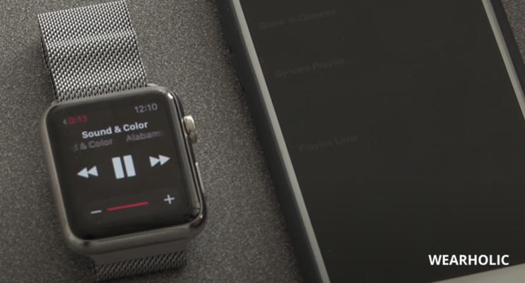 Control Music From Apple Watch