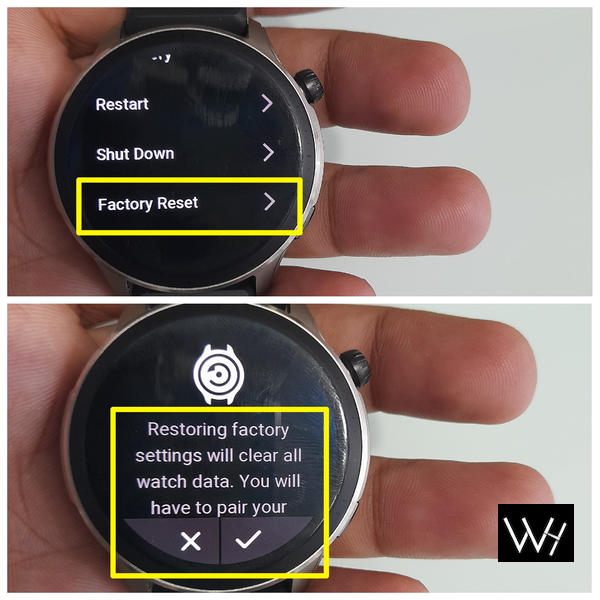 fix clock on amazfit watch