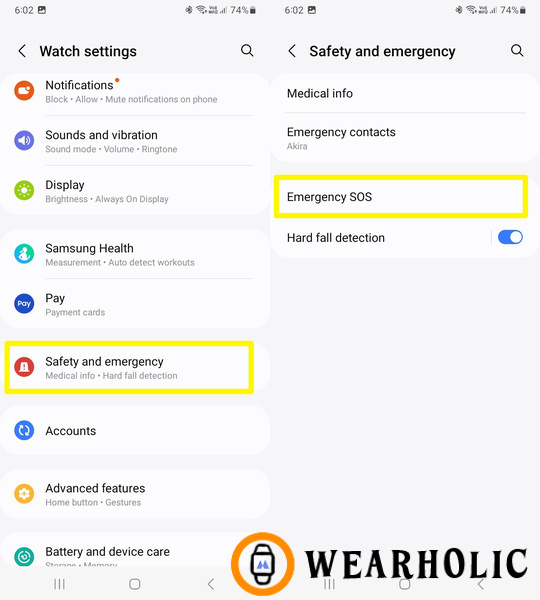 How To Disable Emergency Call feature on Galaxy Watch
